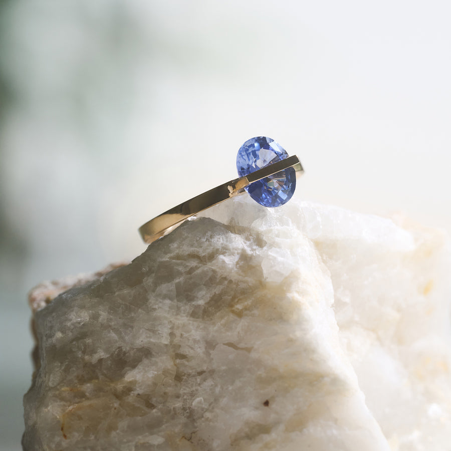 BAND RING SAPPHIRE #3930
