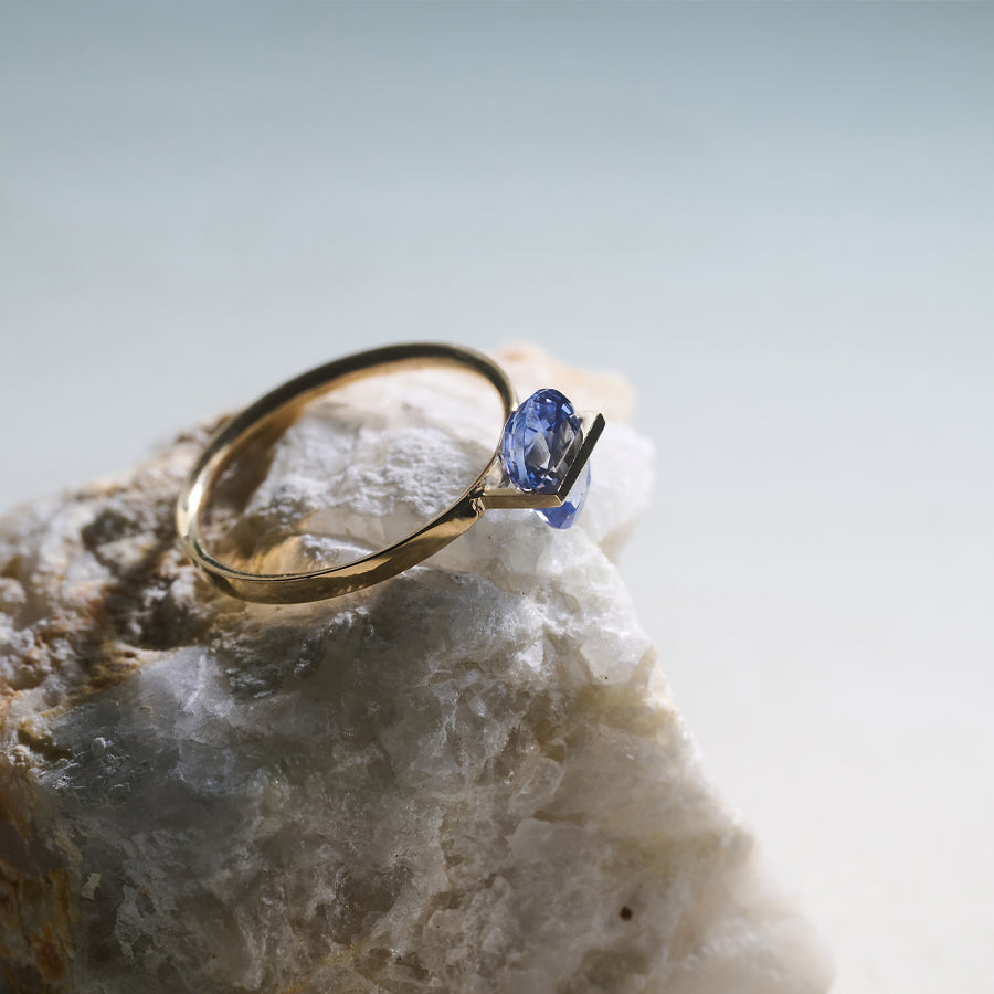 BAND RING SAPPHIRE #3930
