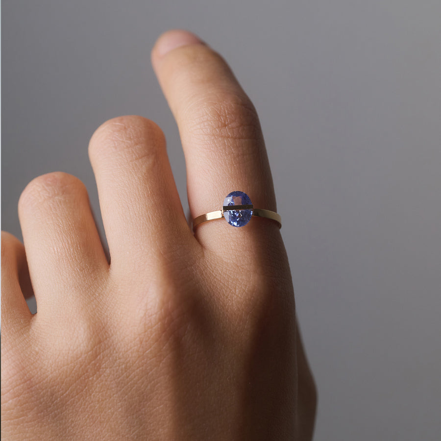 BAND RING SAPPHIRE #3930