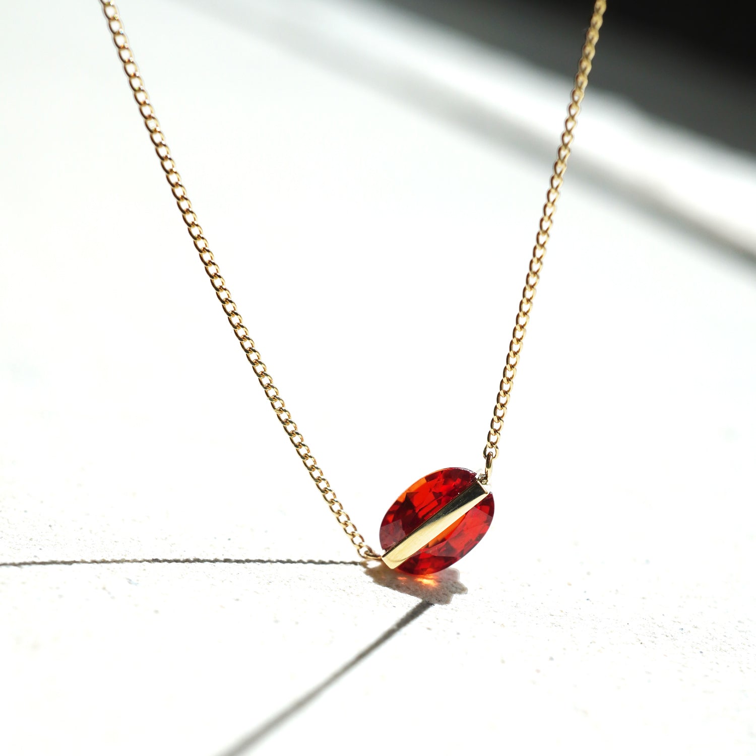 BAND NECKLACE SAPPHIRE #3131