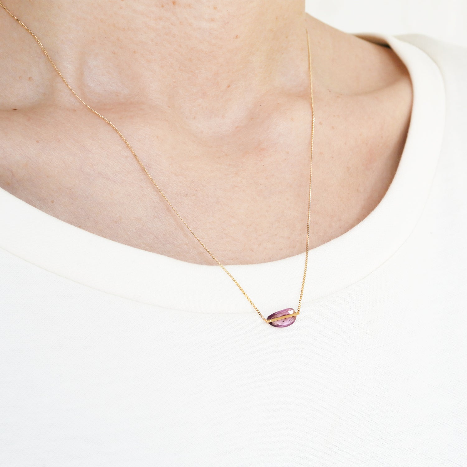 BAND NECKLACE SAPPHIRE #3094