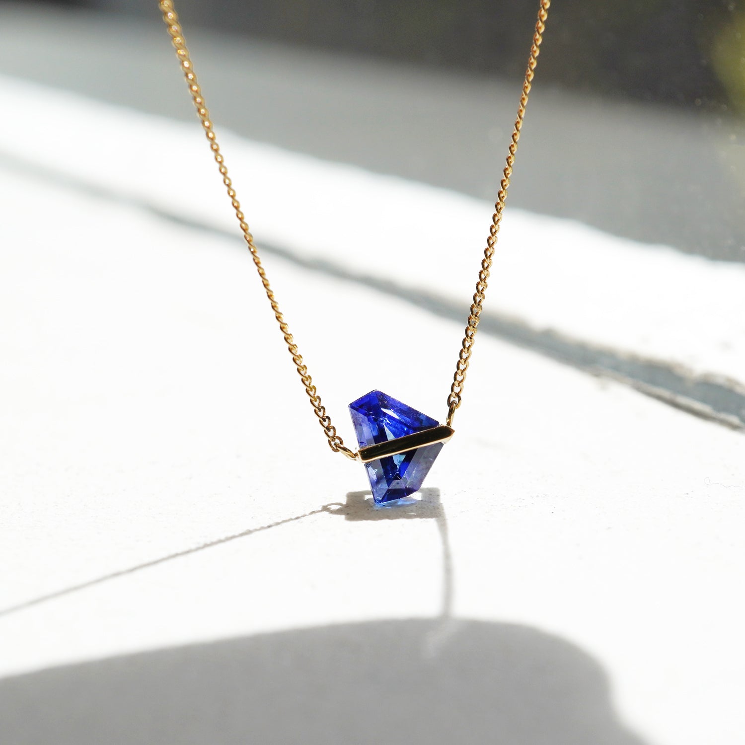 BAND NECKLACE SAPPHIRE #3128