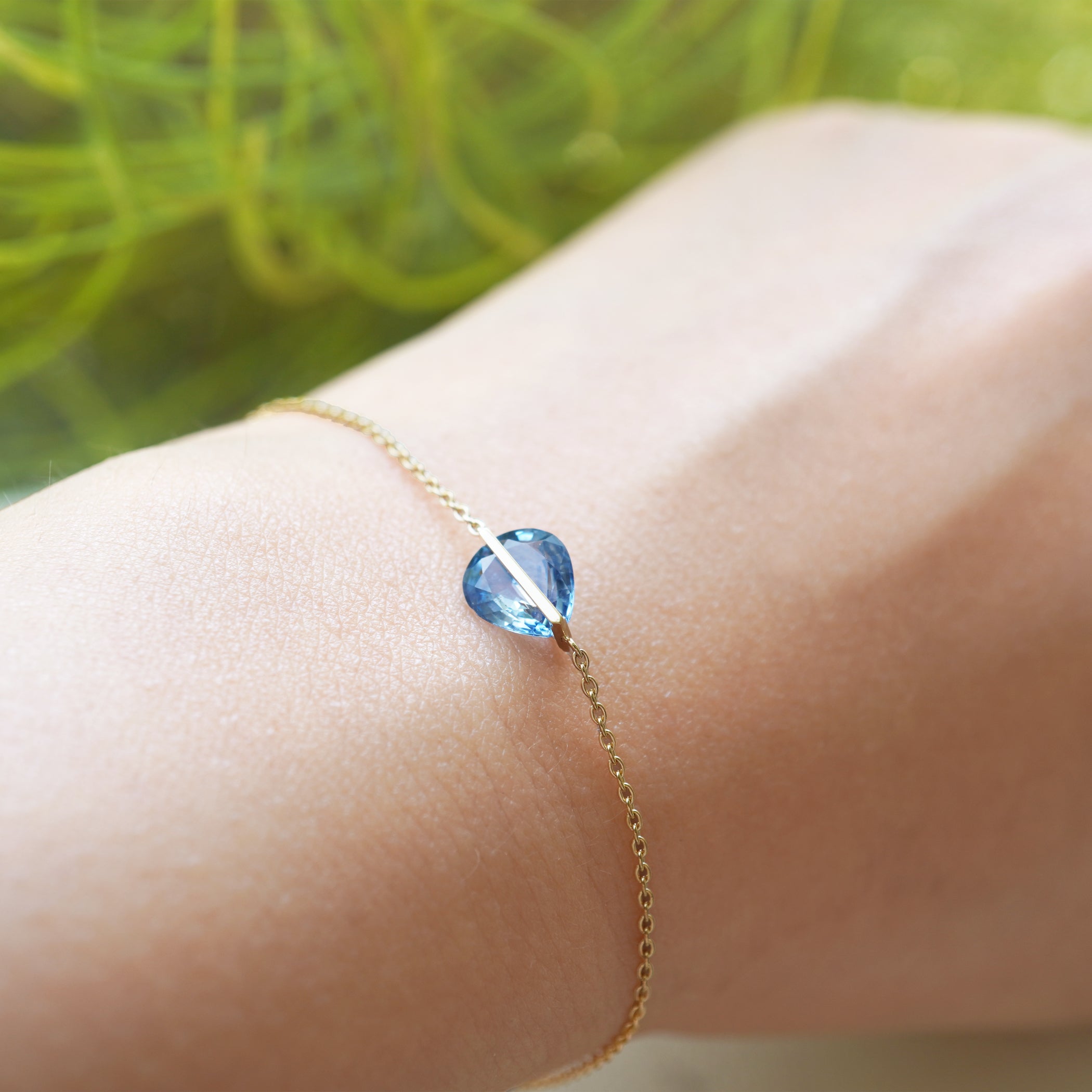 BAND BRACELET SAPPHIRE#3066