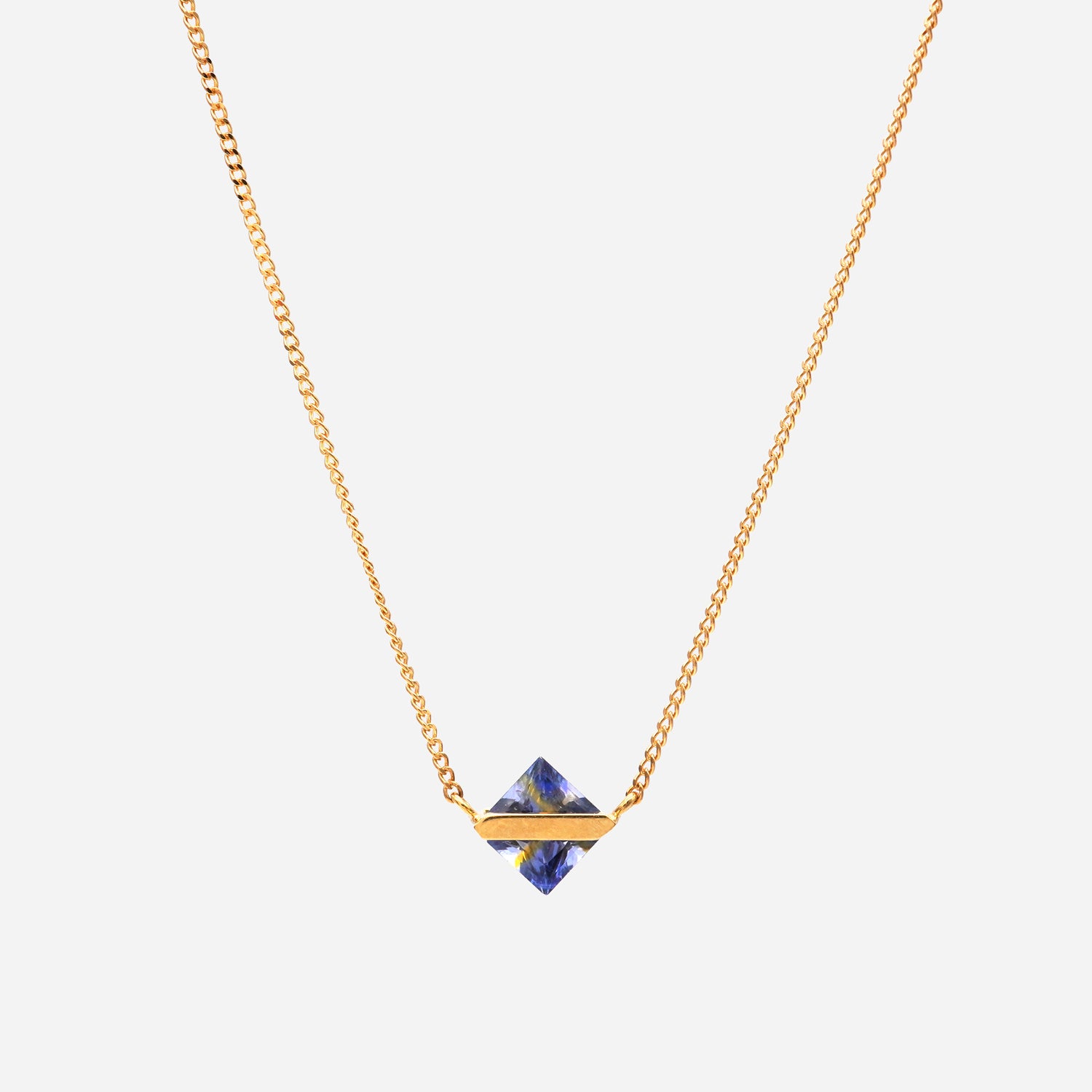 BAND NECKLACE SAPPHIRE #3041