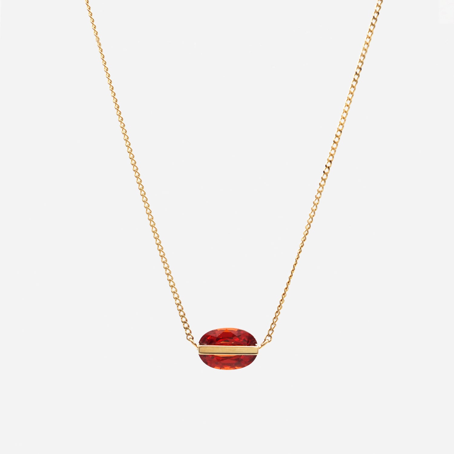 BAND NECKLACE SAPPHIRE #3131