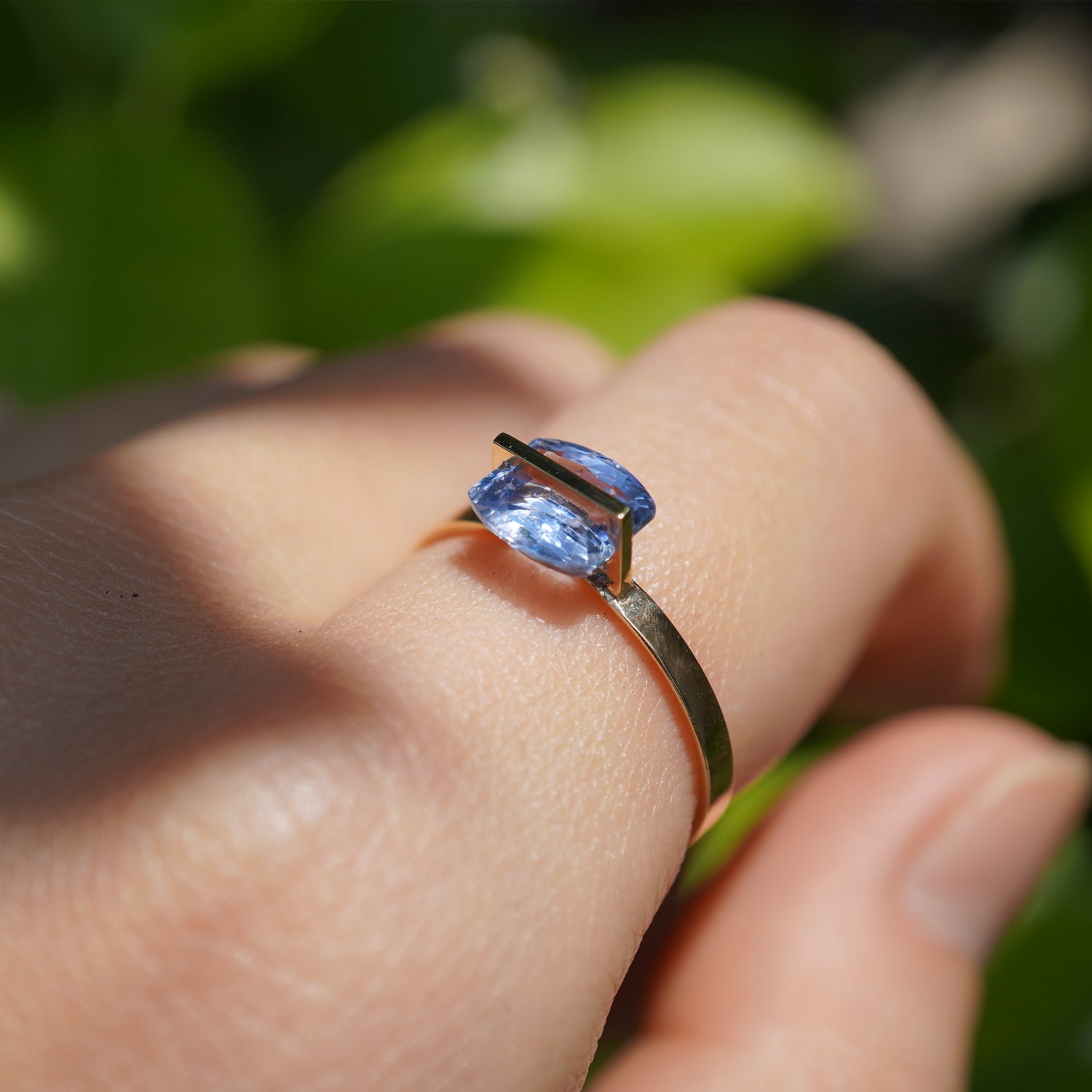 BAND RING SAPPHIRE #4183