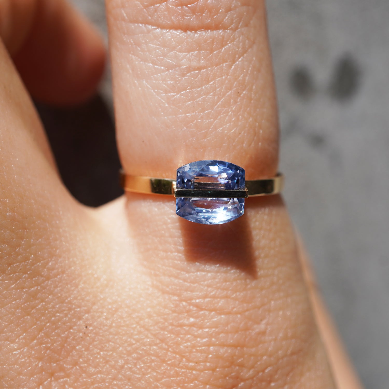 BAND RING SAPPHIRE #4183