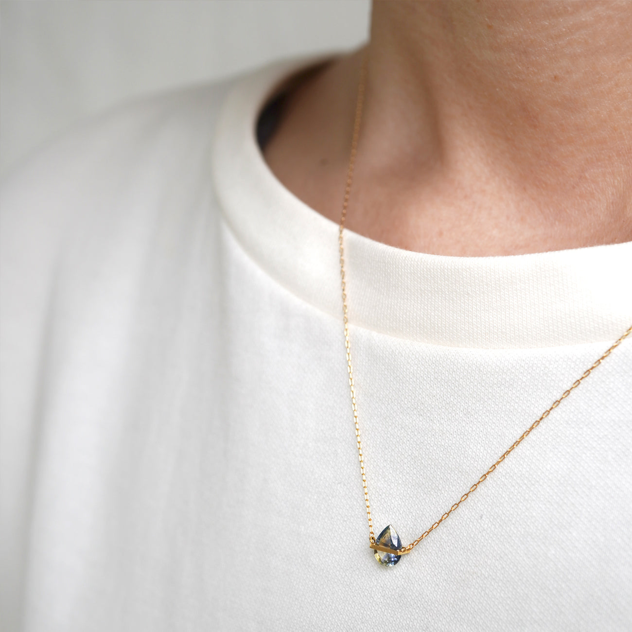 BAND NECKLACE SAPPHIRE #3614