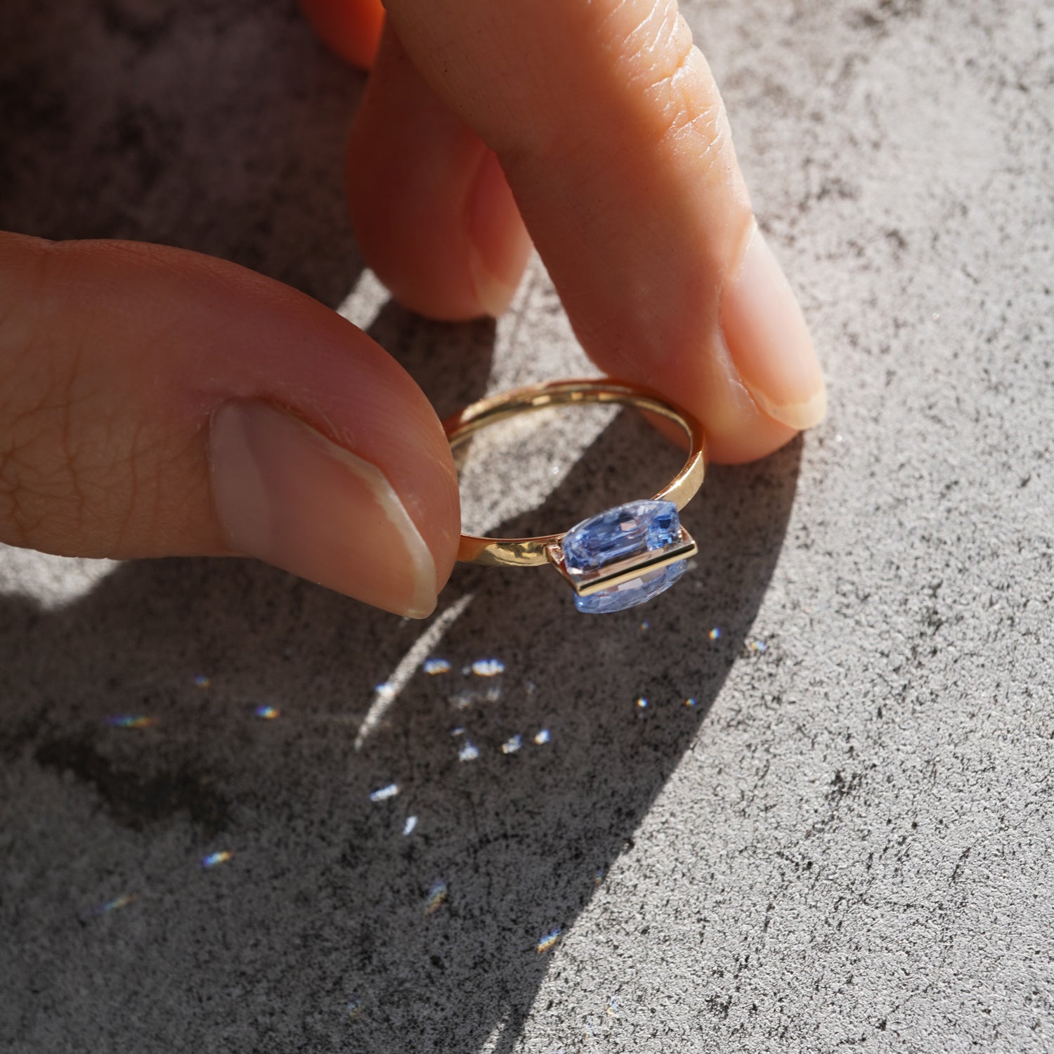 BAND RING SAPPHIRE #4183