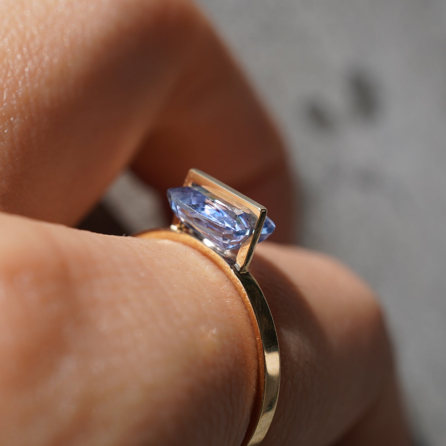 BAND RING SAPPHIRE #4183