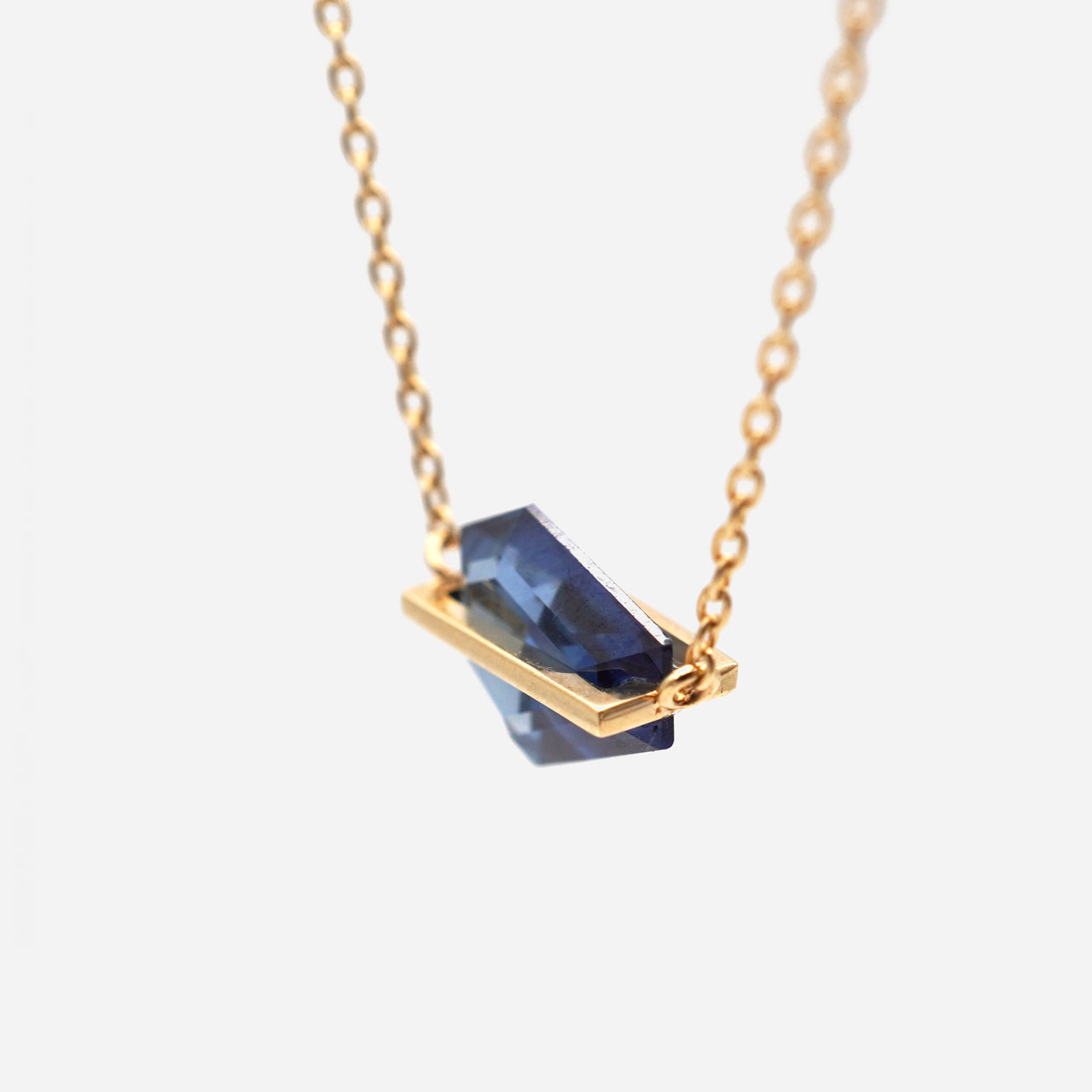 BAND NECKLACE SAPPHIRE #3942