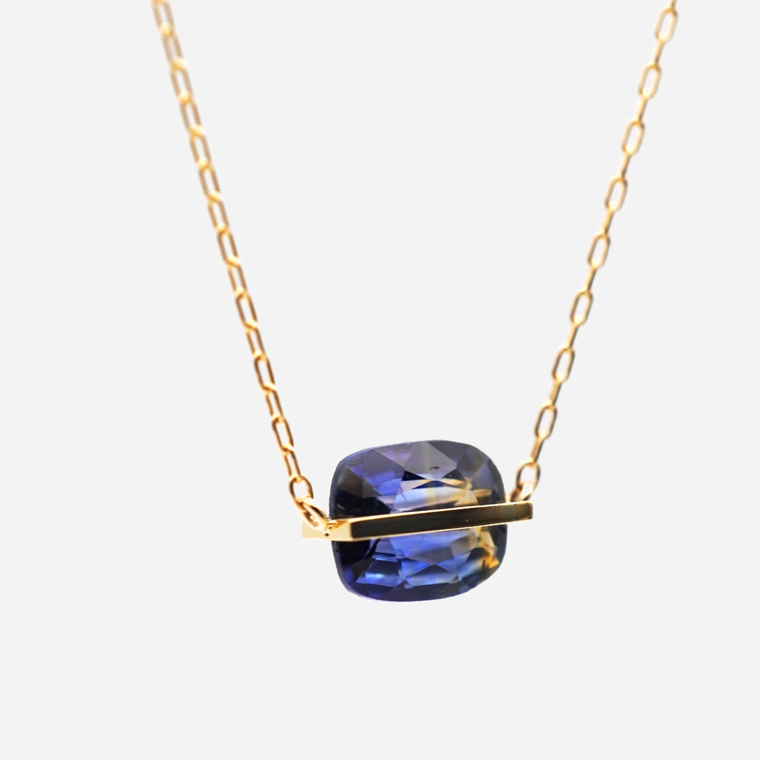 BAND NECKLACE SAPPHIRE #3794