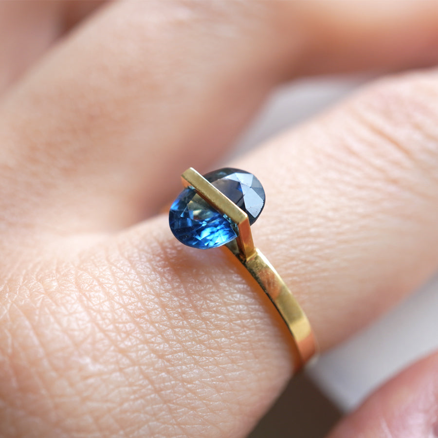 BAND RING SAPPHIRE #2463