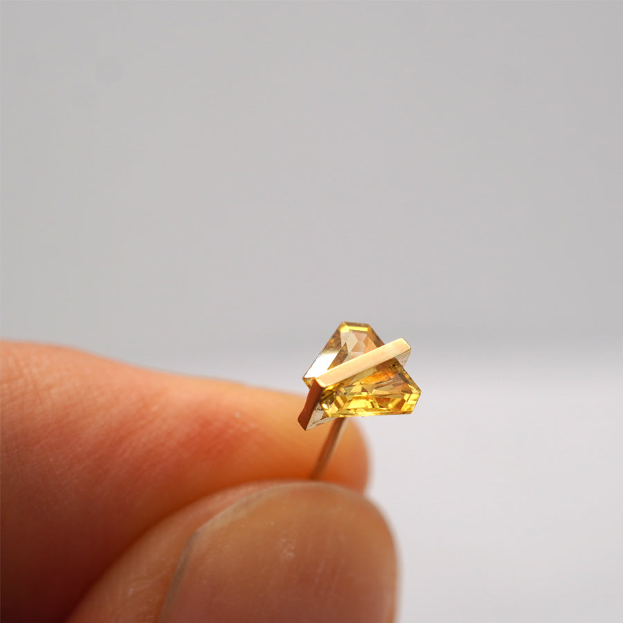 BAND EARRING SAPPHIRE #3938