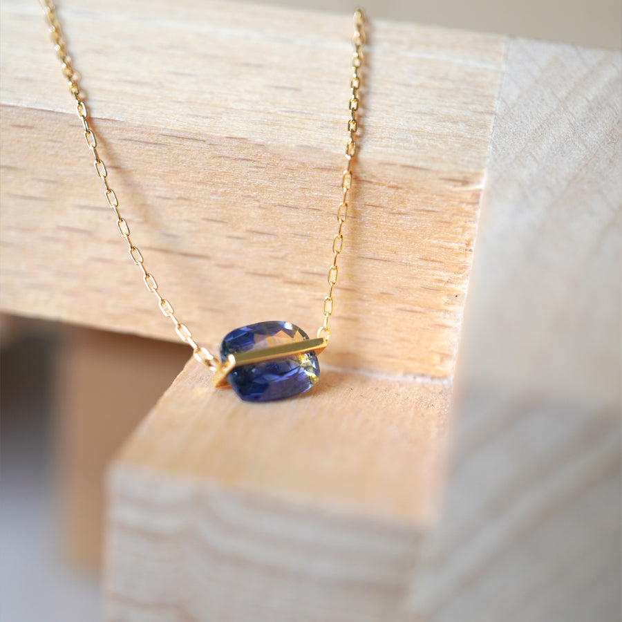 BAND NECKLACE SAPPHIRE #3794