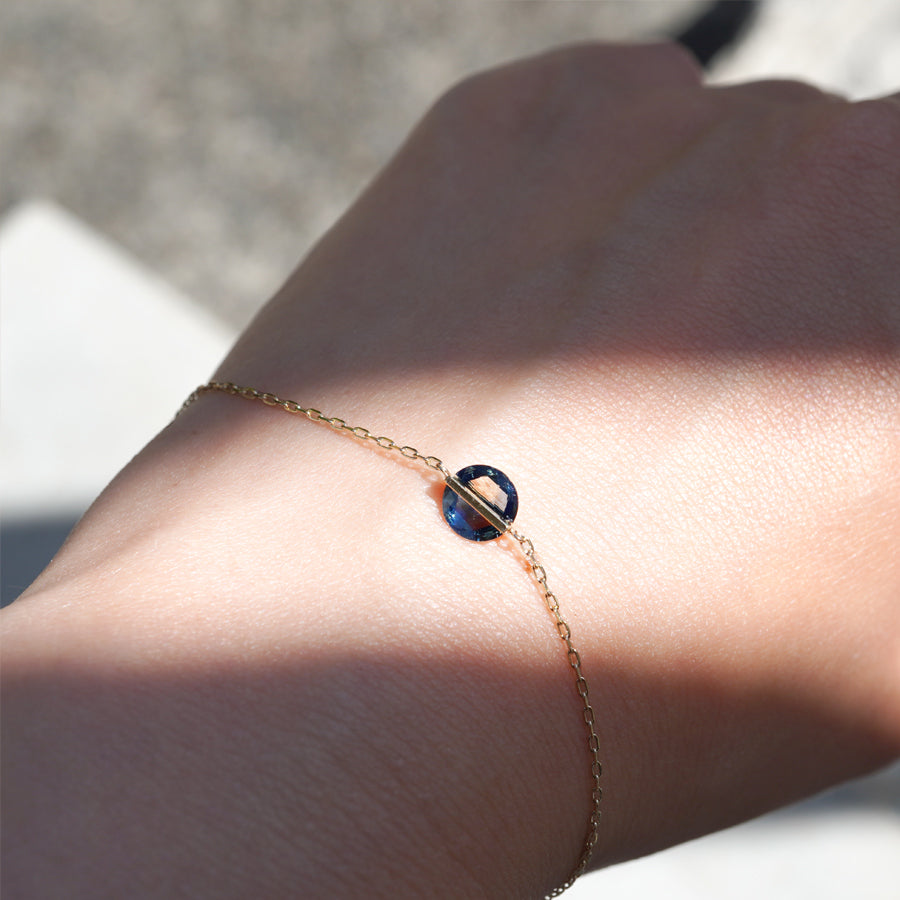 BAND BRACELET SAPPHIRE#3066