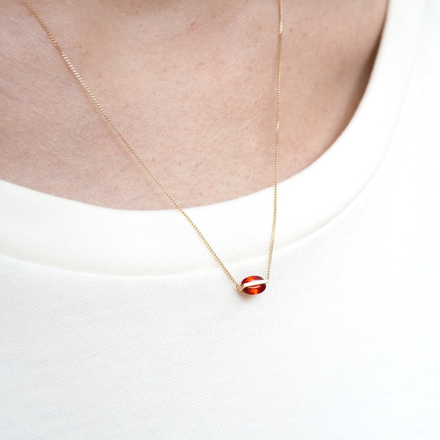 BAND NECKLACE SAPPHIRE #3131