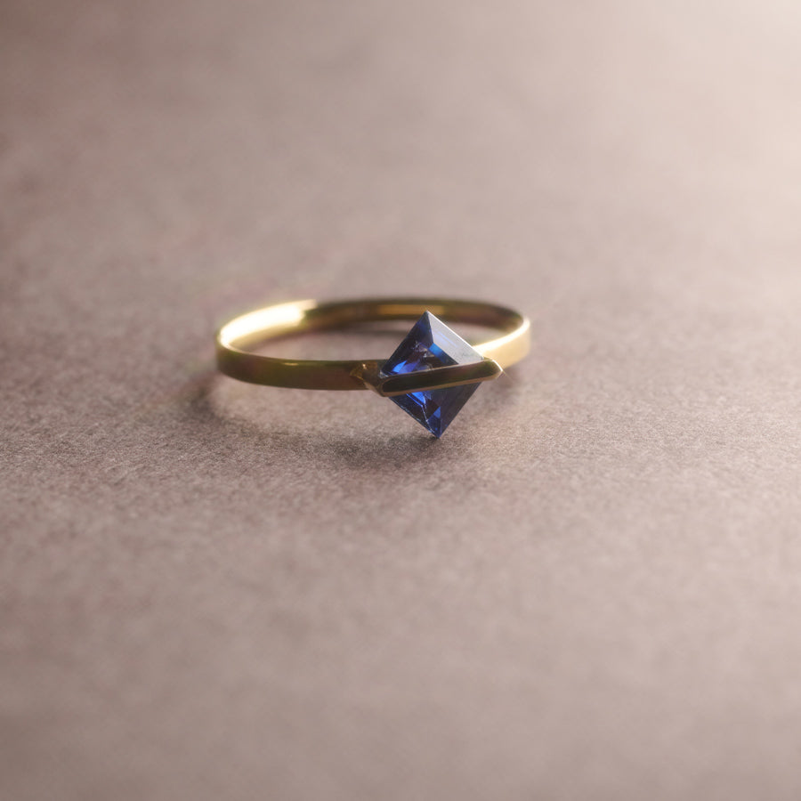 BAND RING SAPPHIRE #3344