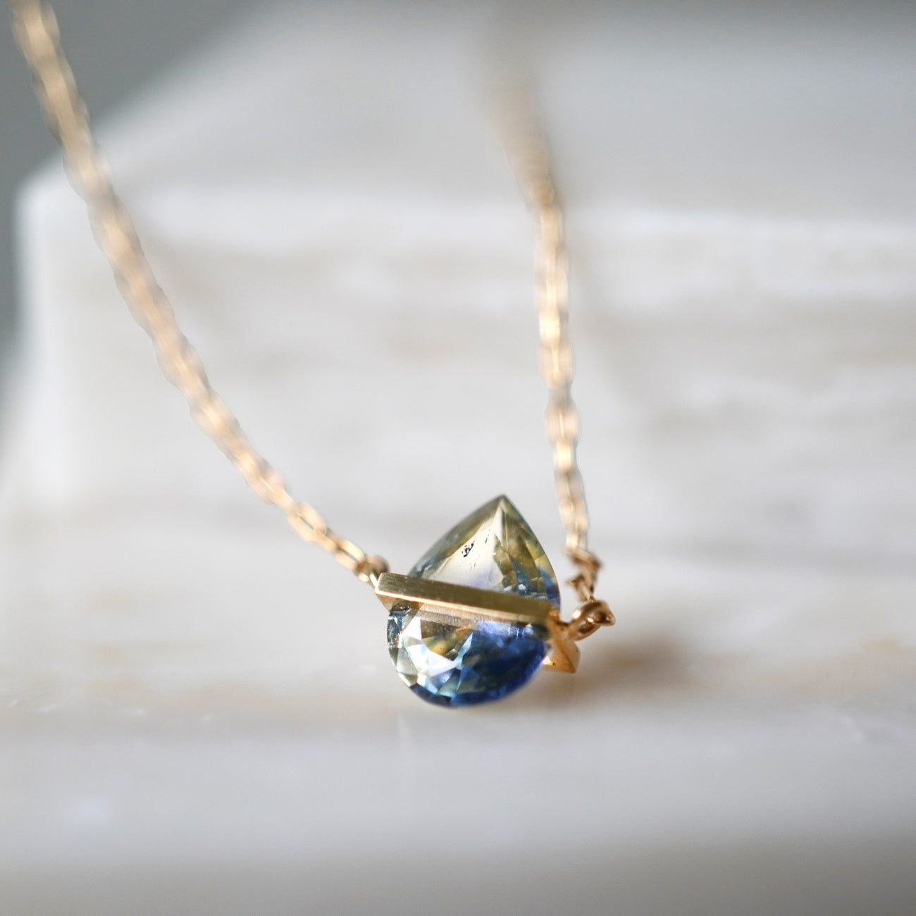 BAND NECKLACE SAPPHIRE #3614