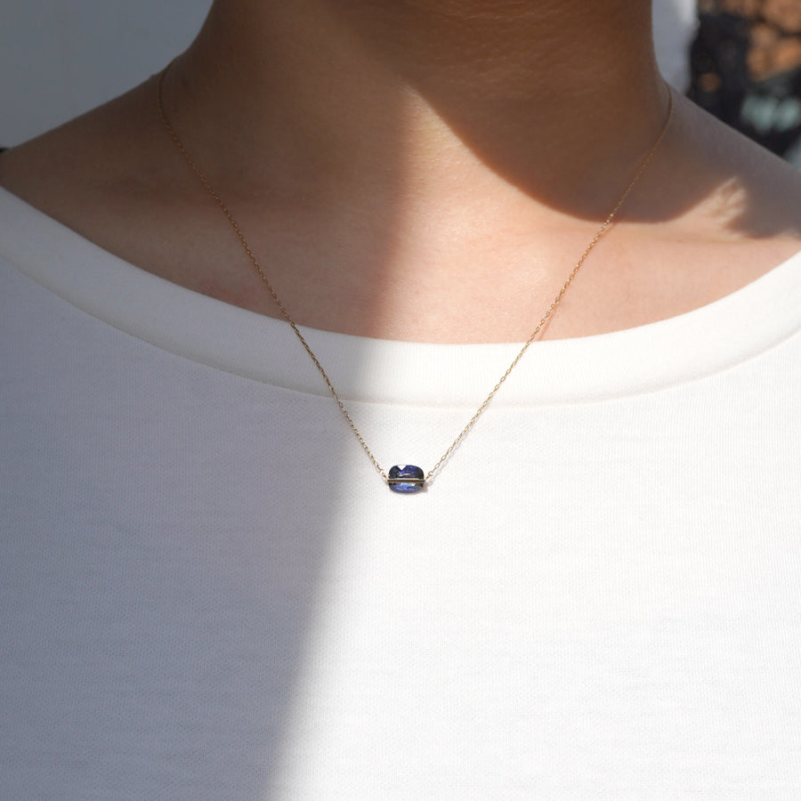 BAND NECKLACE SAPPHIRE #3794
