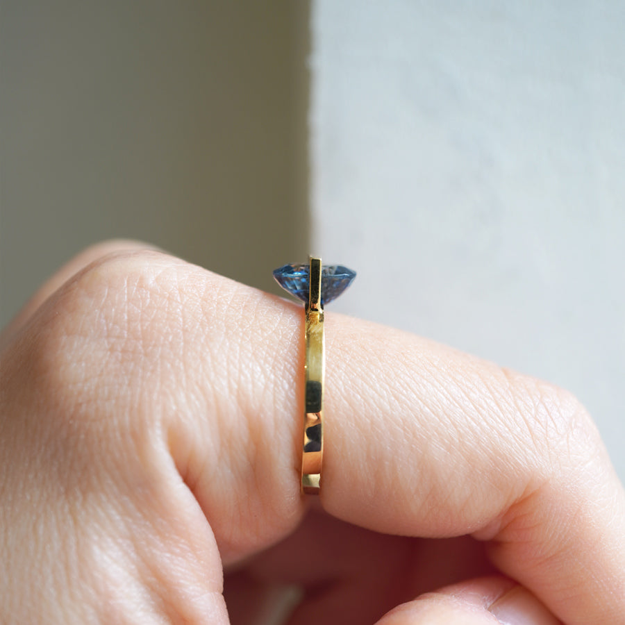 BAND RING SAPPHIRE #2463