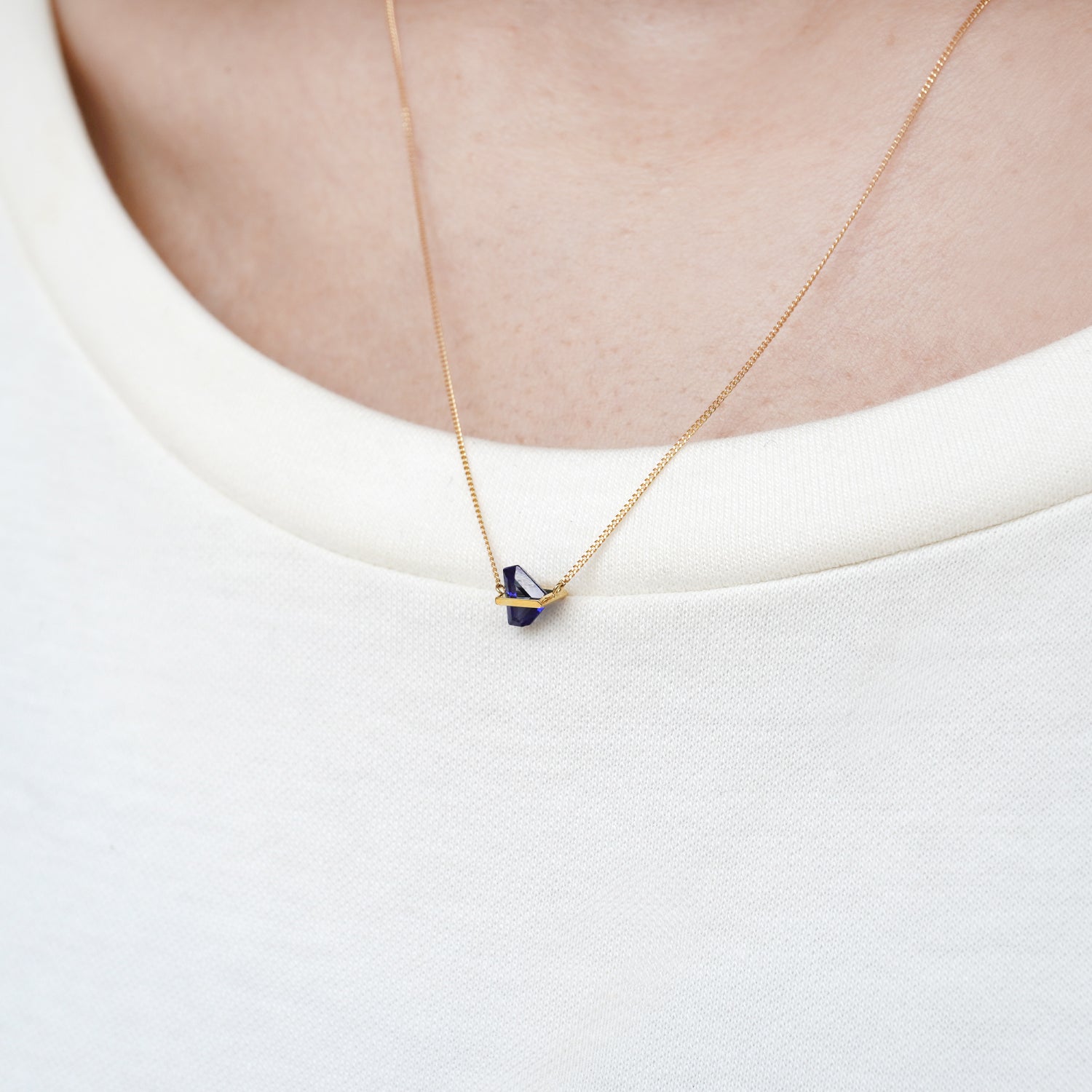 BAND NECKLACE SAPPHIRE #3128