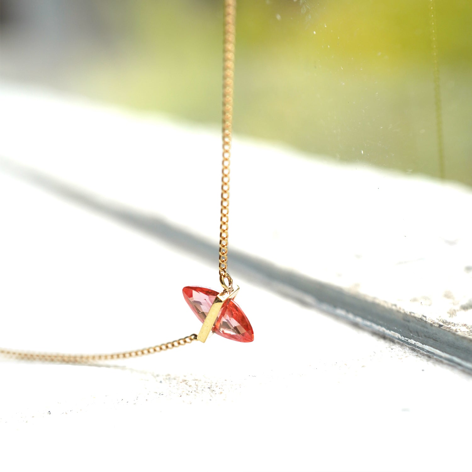 BAND NECKLACE SAPPHIRE #898