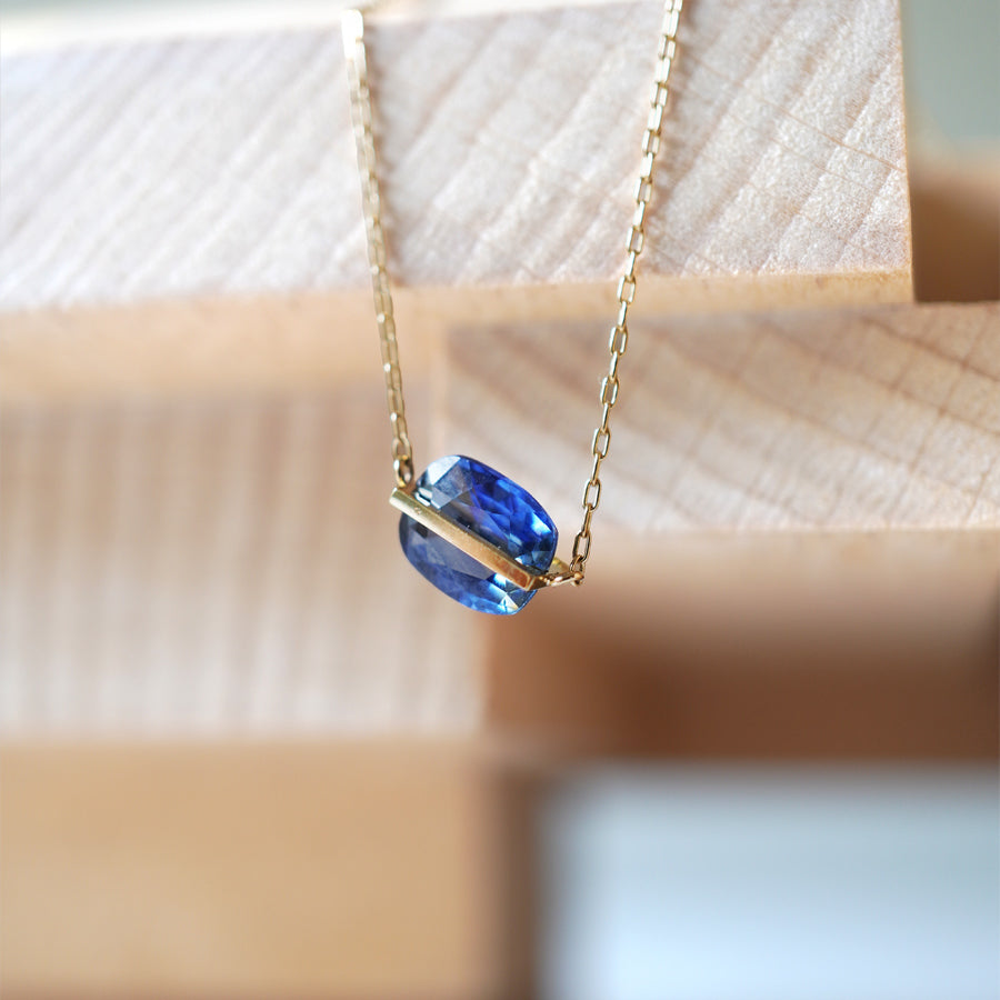 BAND NECKLACE SAPPHIRE #3794