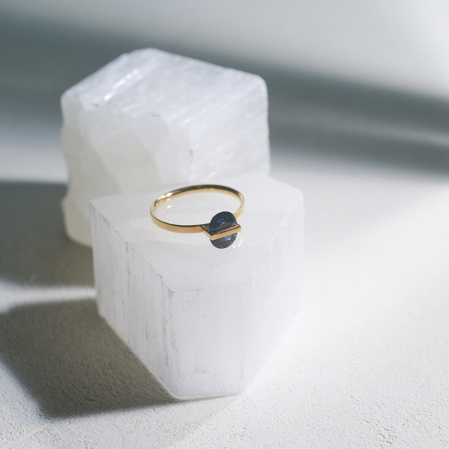 BAND RING SAPPHIRE #2488