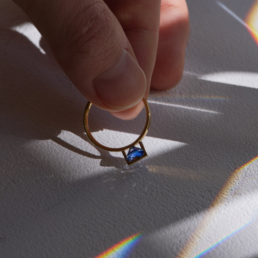 BAND RING SAPPHIRE #4083