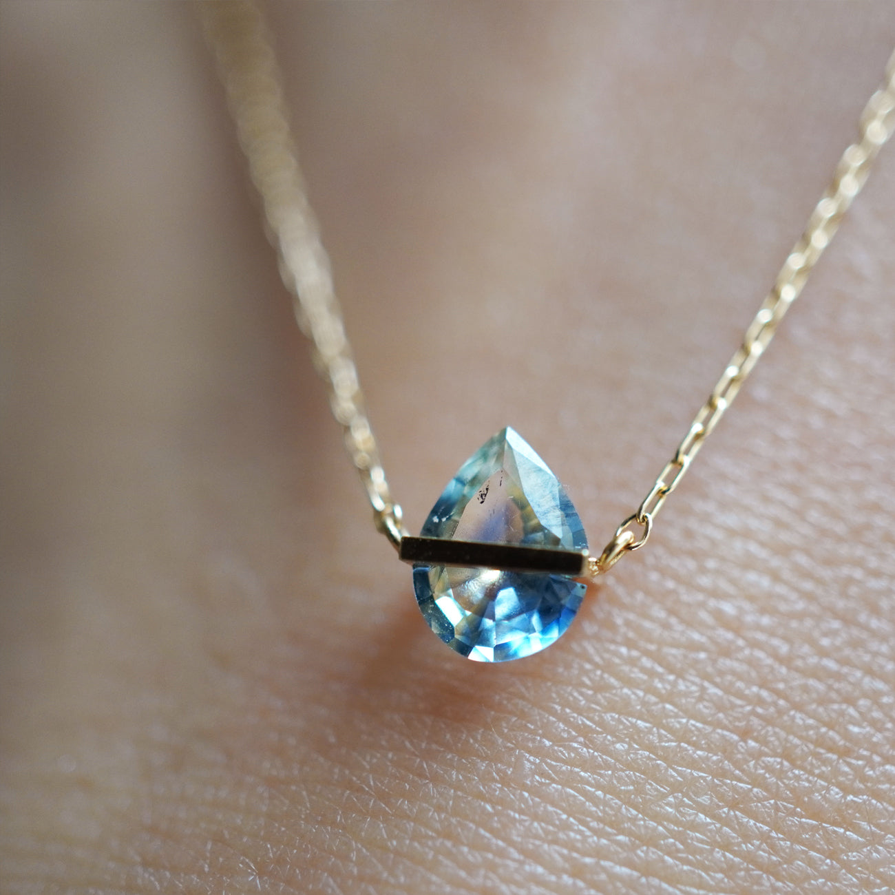 BAND NECKLACE SAPPHIRE #3614