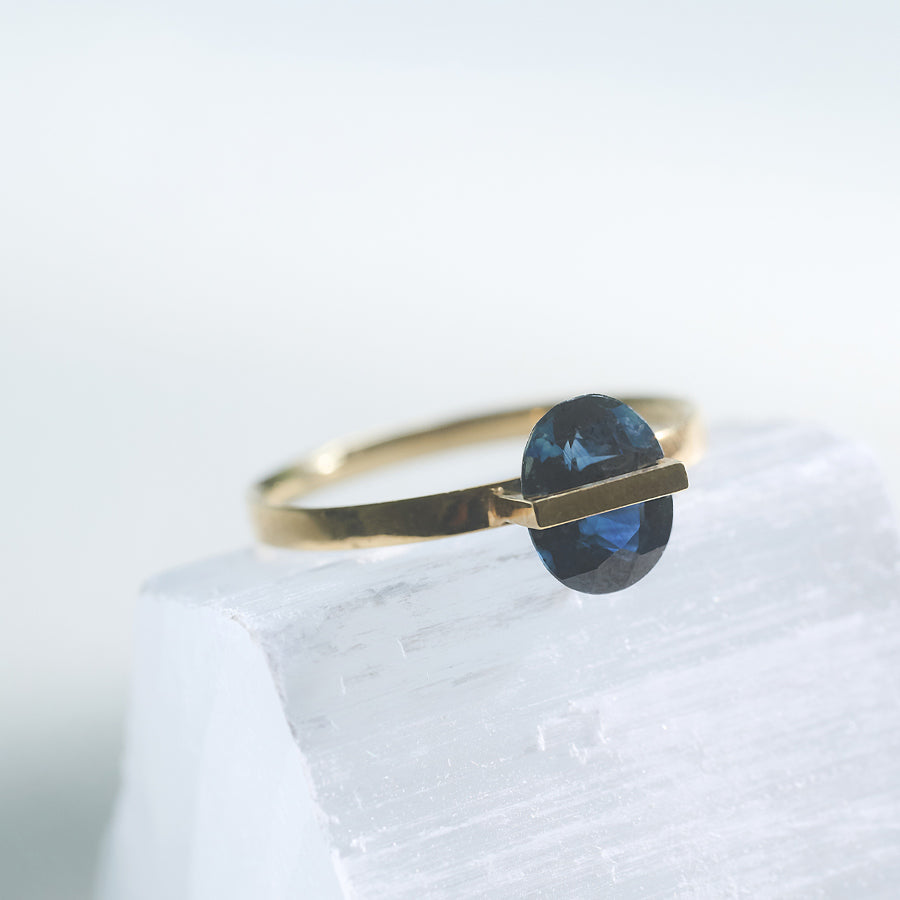 BAND RING SAPPHIRE #2488