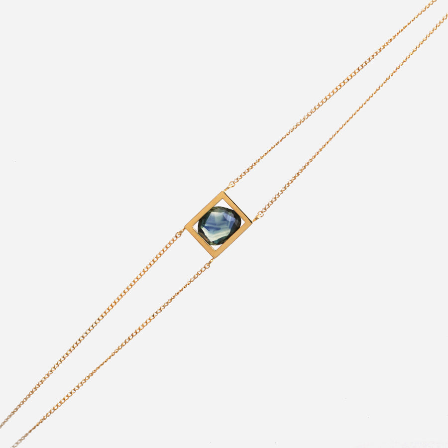 FRAME SAPPHIRE BRACELET  #3470