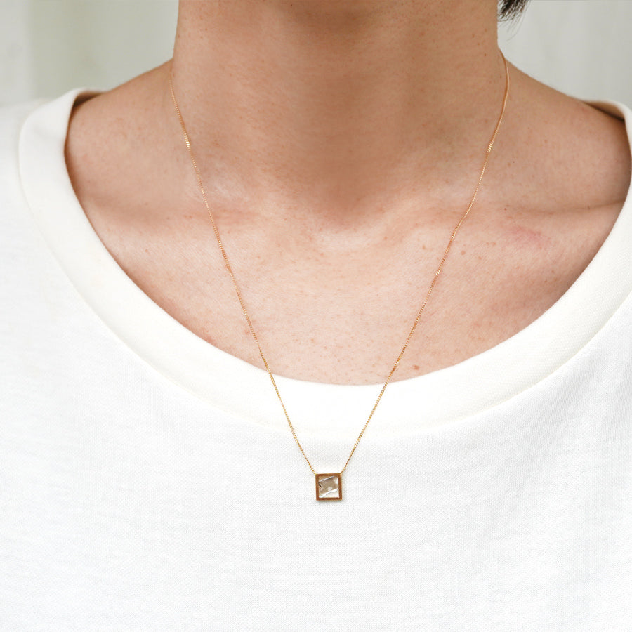 FRAME DIAMOND NECKLACE #2803