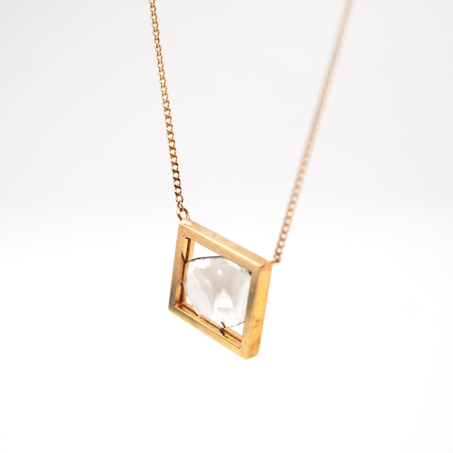 FRAME DIAMOND NECKLACE #3011