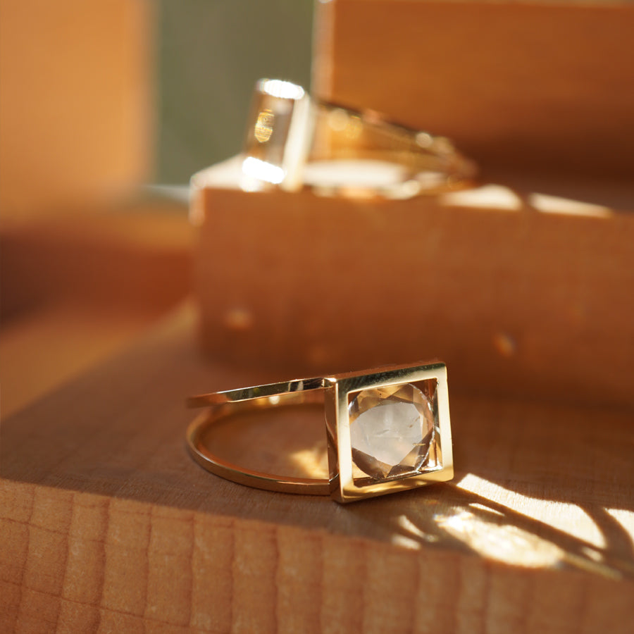 FRAME DIAMOND RING#4064