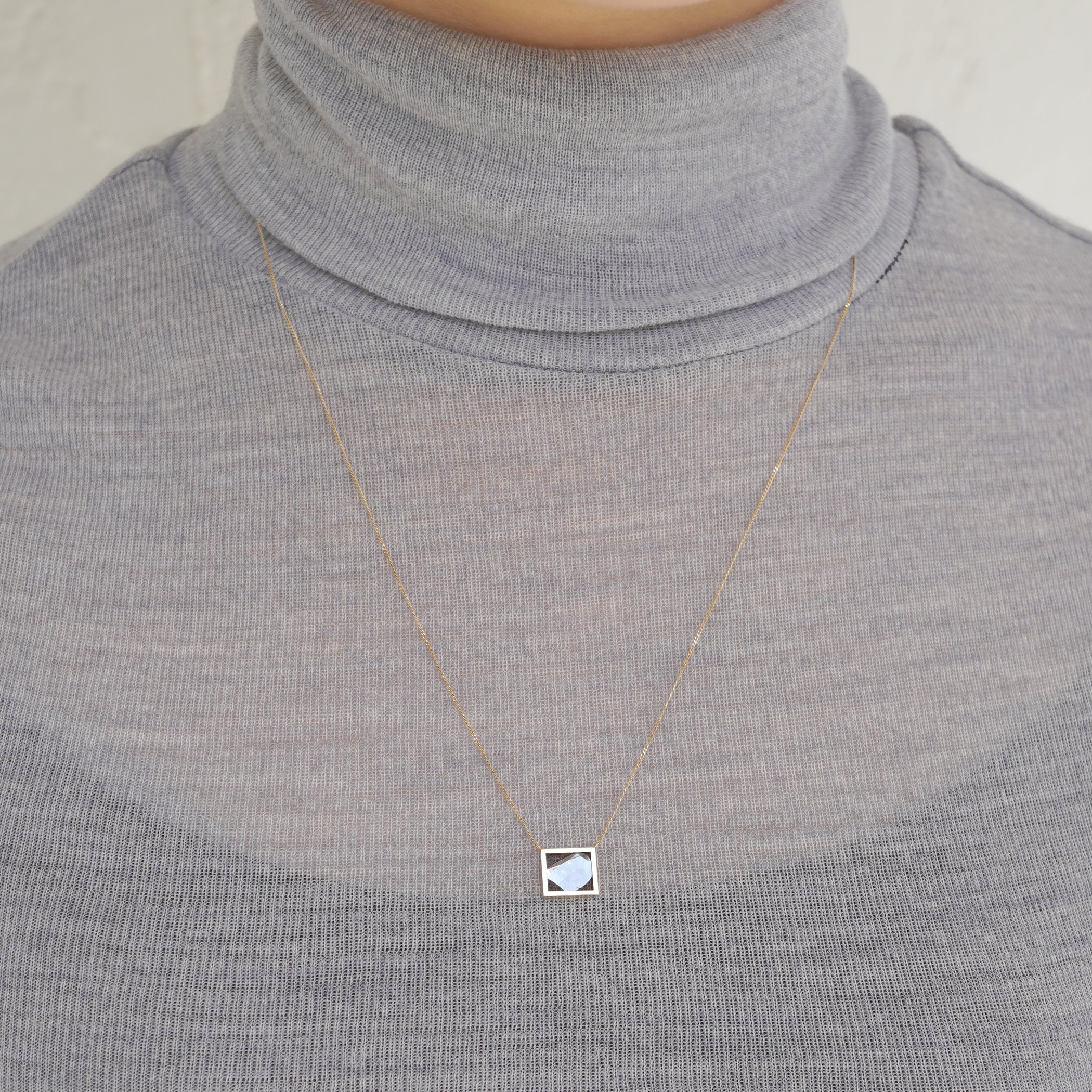 FRAME DIAMOND NECKLACE #3013