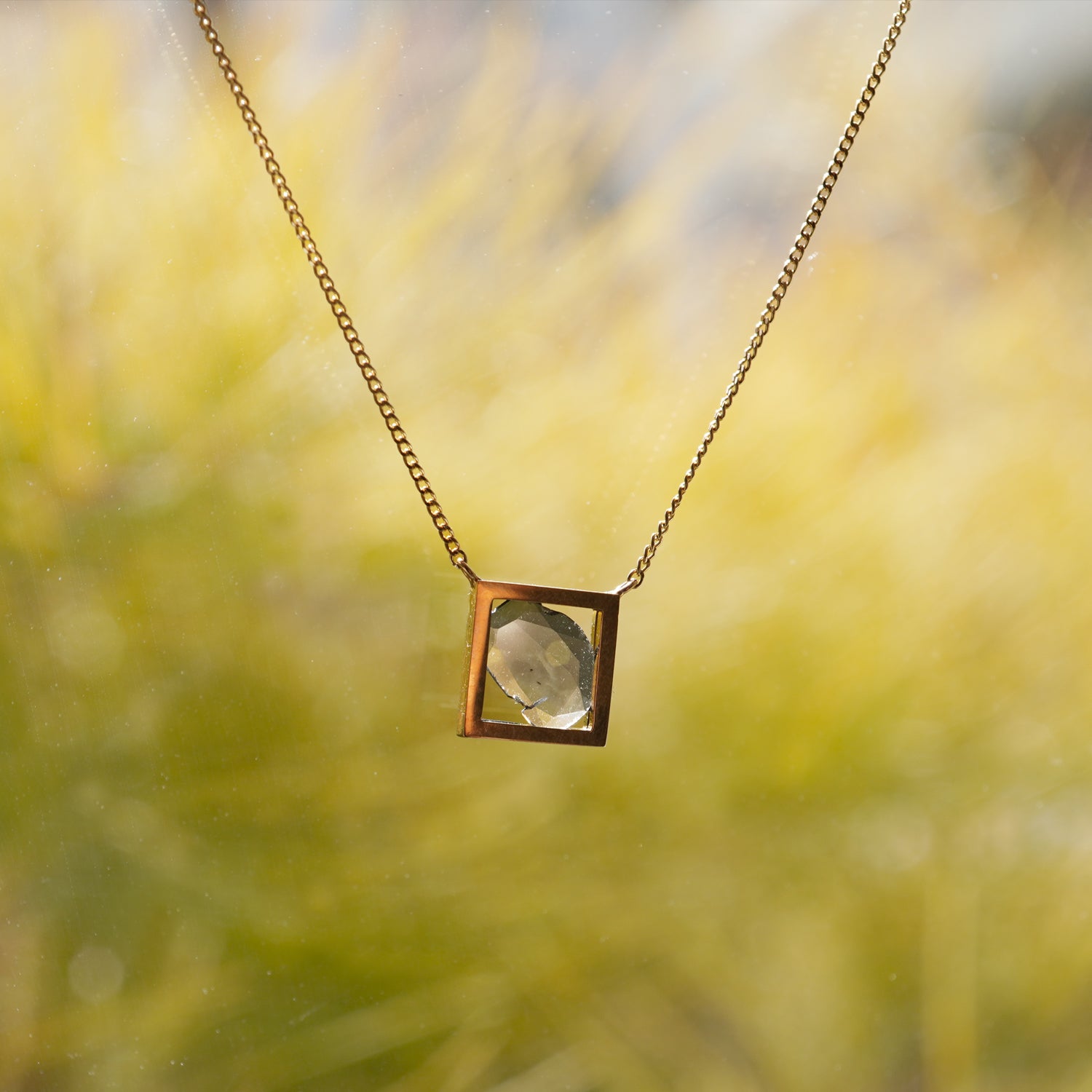 FRAME DIAMOND NECKLACE #2801