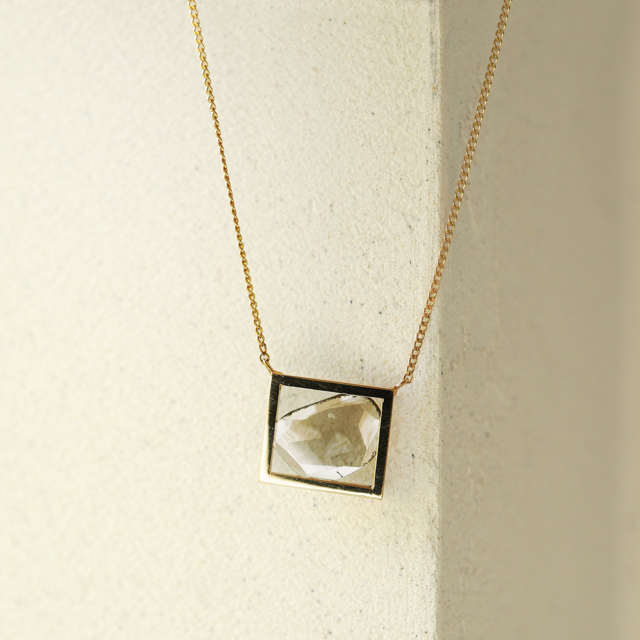 FRAME DIAMOND NECKLACE #3013