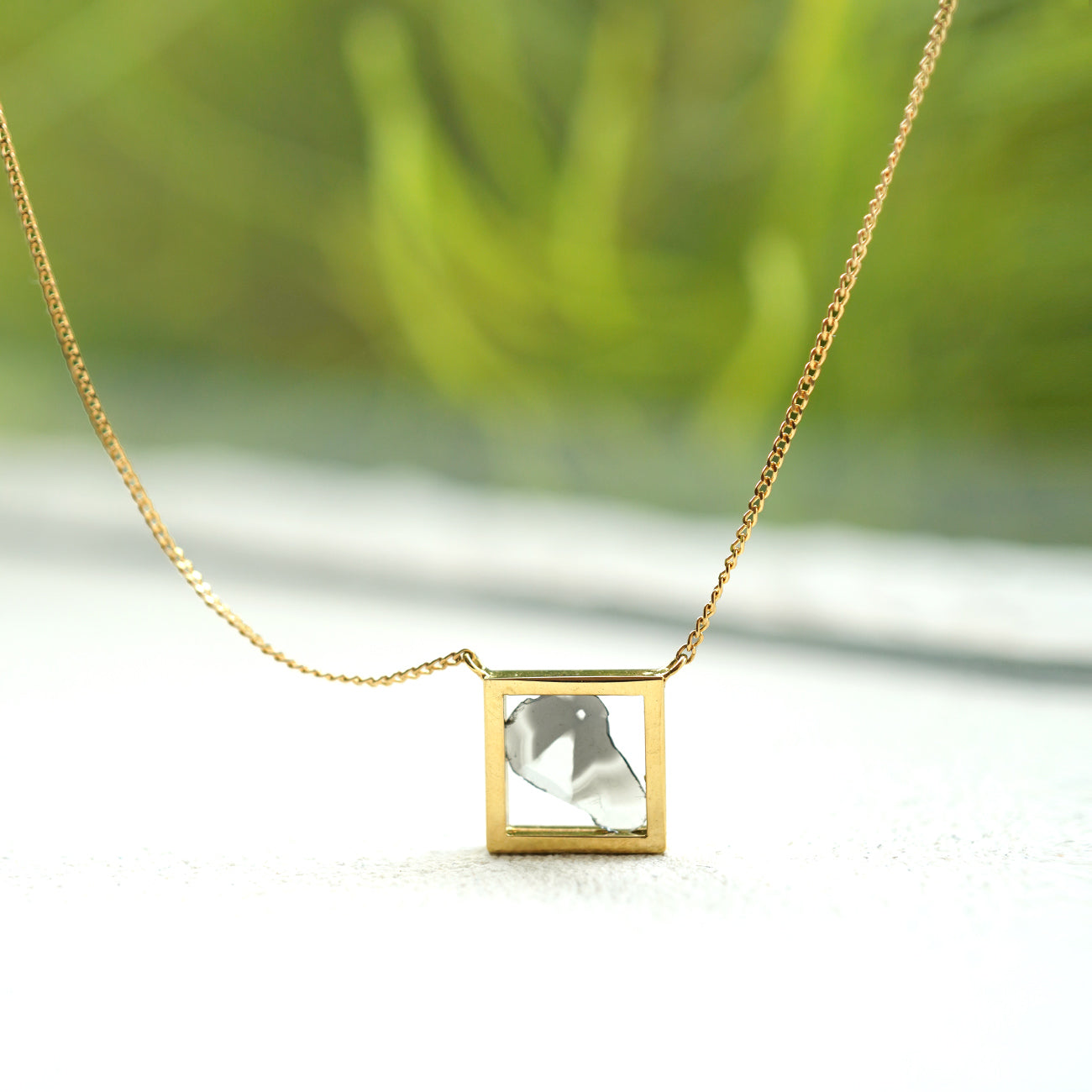 FRAME DIAMOND NECKLACE #2985