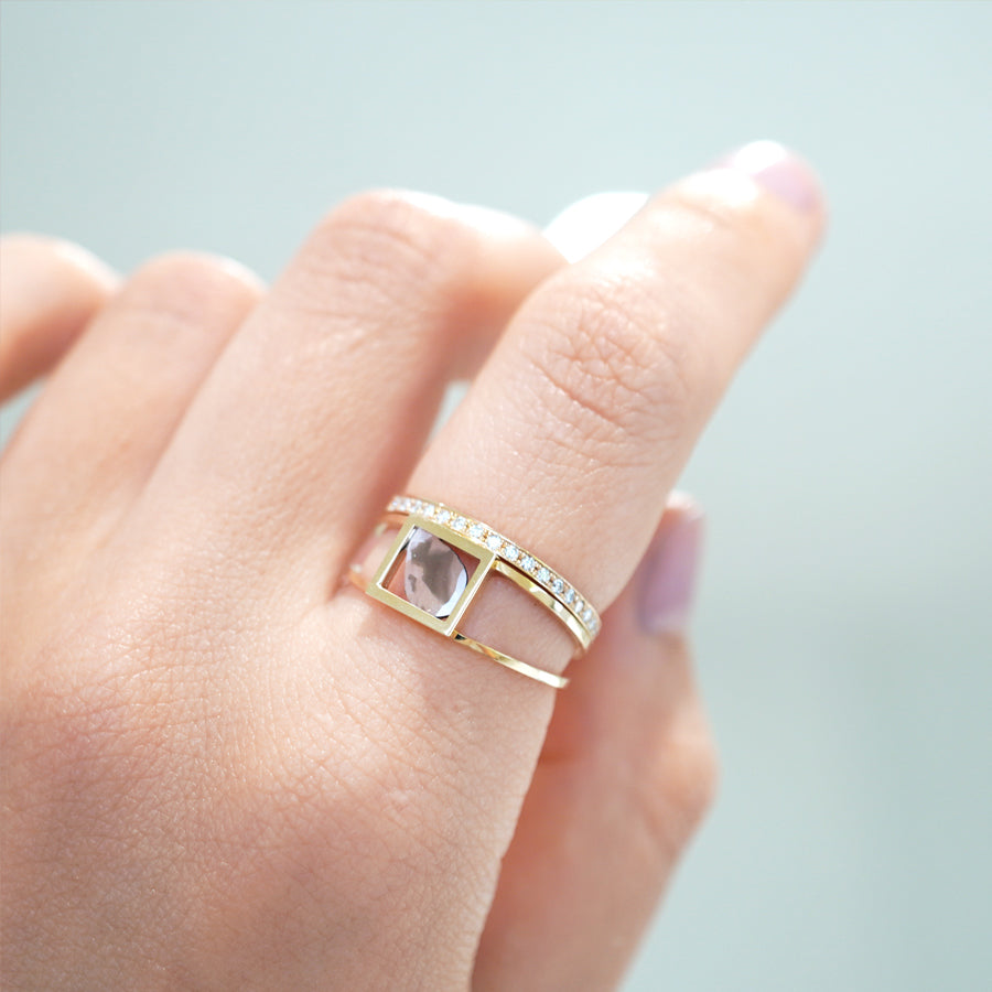 FRAME DIAMOND RING #2810