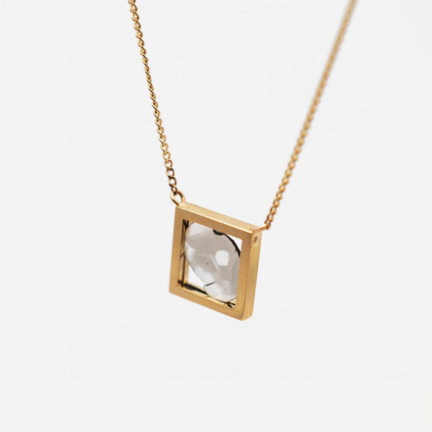 FRAME DIAMOND NECKLACE #2801