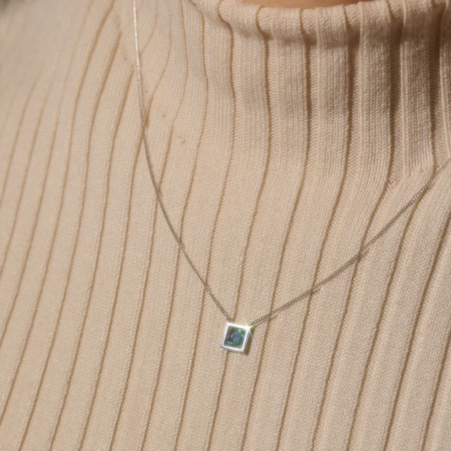 FRAME DIAMOND NECKLACE #4122