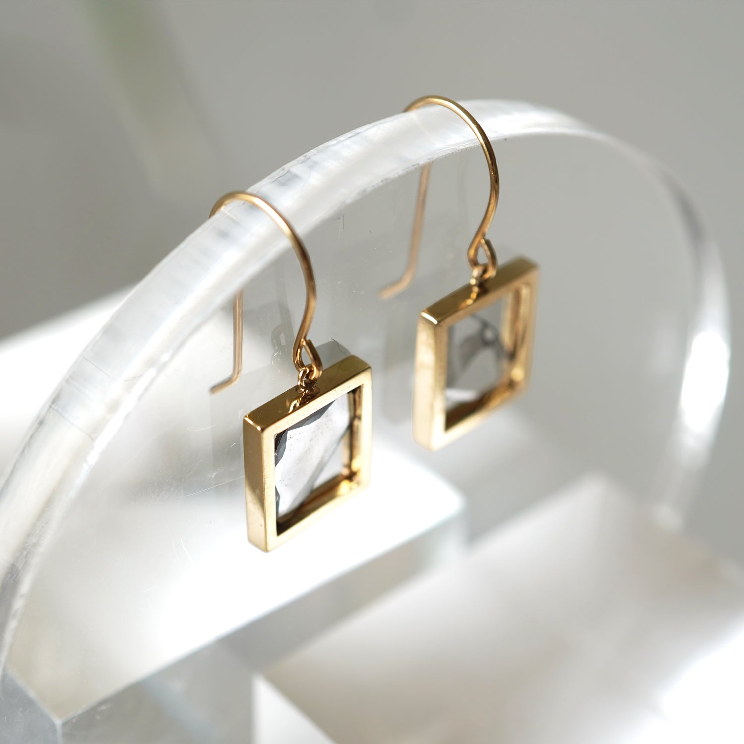 FRAME DIAMOND EARRINGS #3831
