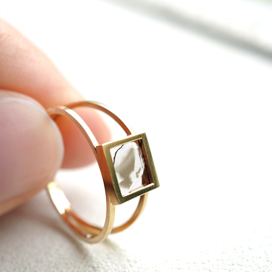 FRAME DIAMOND RING #2810