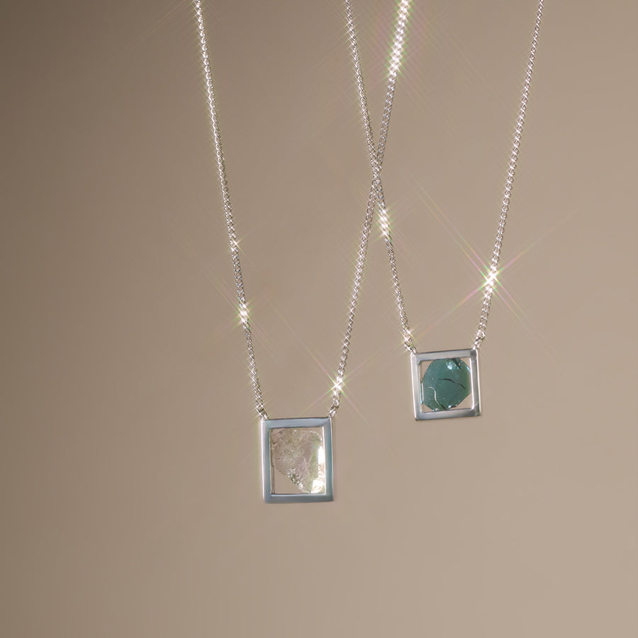 FRAME DIAMOND NECKLACE #4122