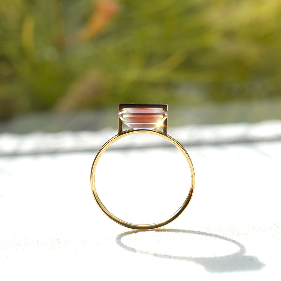 BAND RING OREGON SUNSTONE  #3147