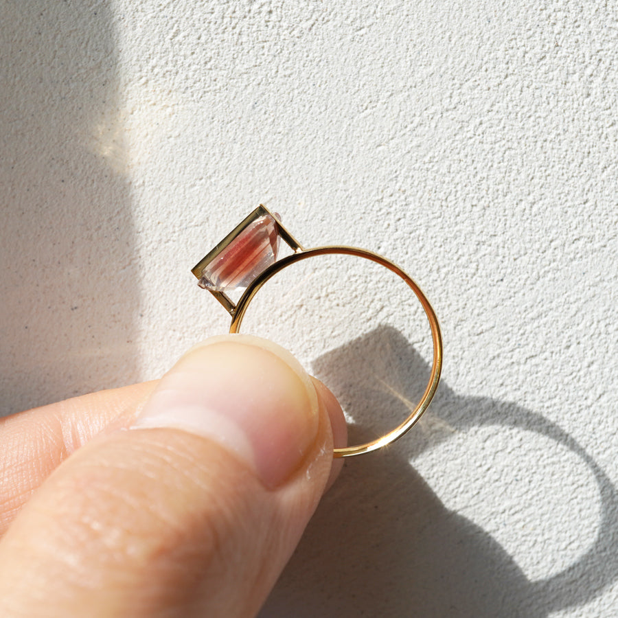 BAND RING OREGON SUNSTONE  #3147