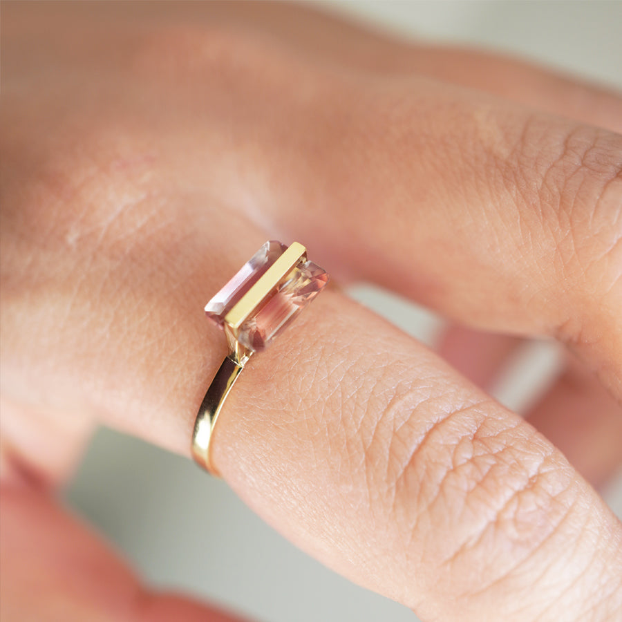 BAND RING OREGON SUNSTONE  #3147