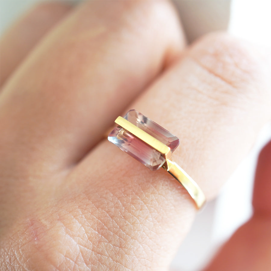 BAND RING OREGON SUNSTONE  #3147